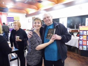 TJ Book signing at Pontyclun book fair