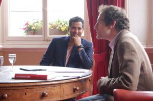 Sky News Reporter, Faisal Islam talks to Alex Sehmer